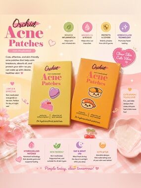 Acne Patches Hydrocolloid Spot Patches